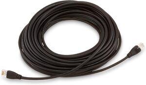 Amazon Basics Cat 6 Gigabit Ethernet Patch Black Cable RJ45 1000Mhz Copper 50 Ft